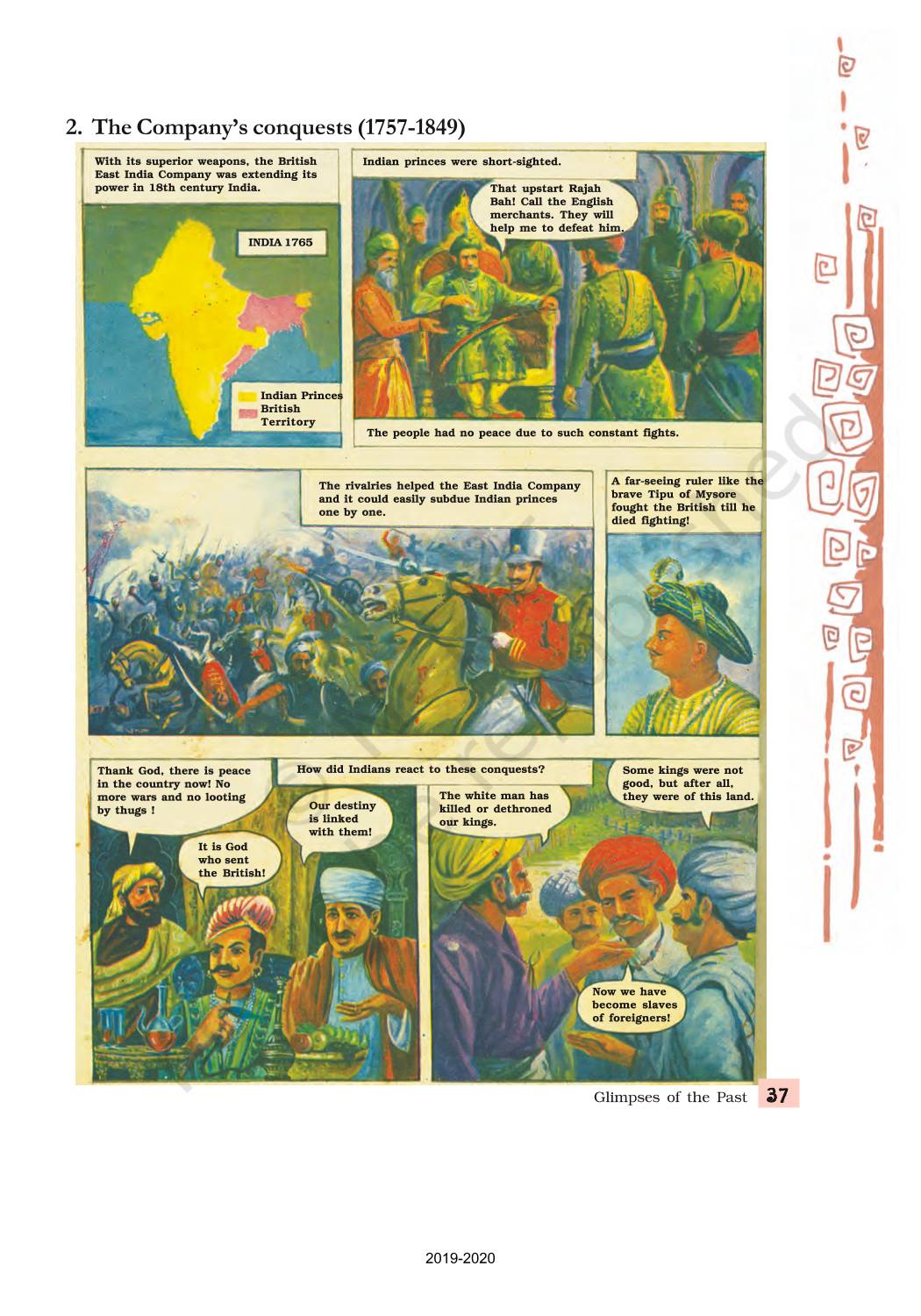 Glimpses Of The Past NCERT Book Of Class 8 English Honeydew